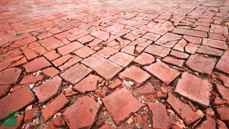 kesalahan memasang paving block
