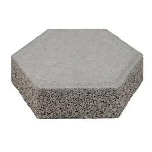 paving block berpori hexagon; milan flobrick